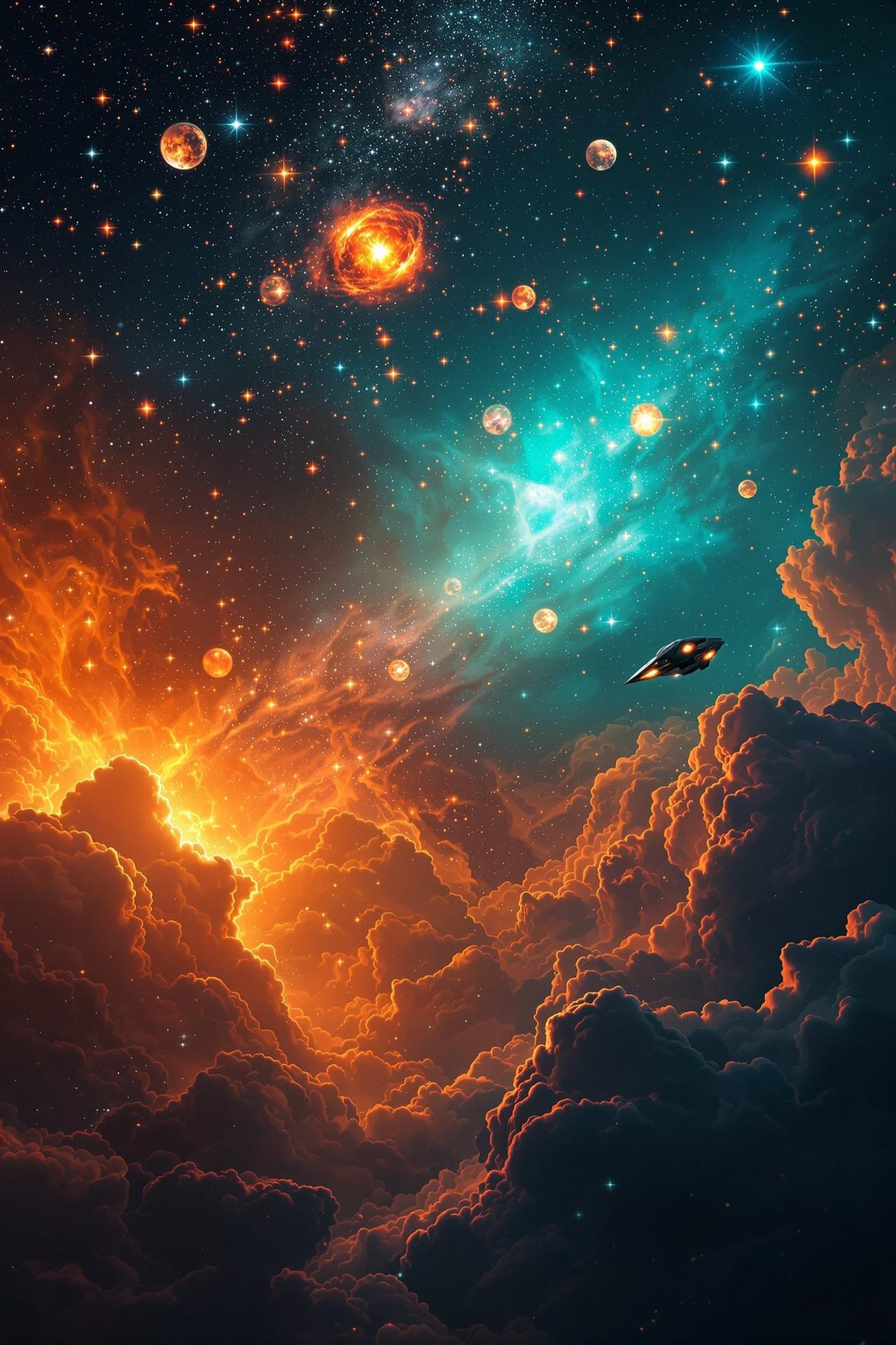 优奇影院独家呈现电影《星际回响》高清海报，科幻冒险巨制