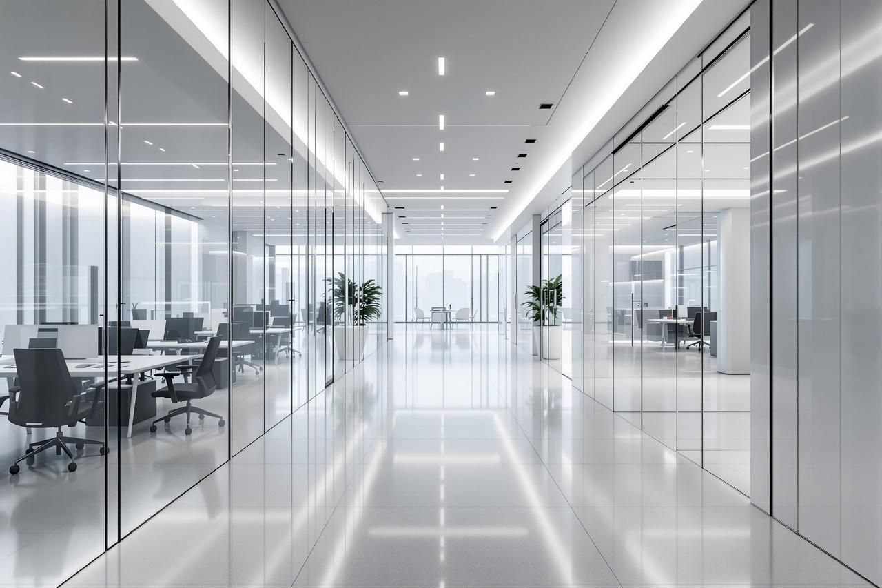 优奇影院CEO专访现代化办公室场景